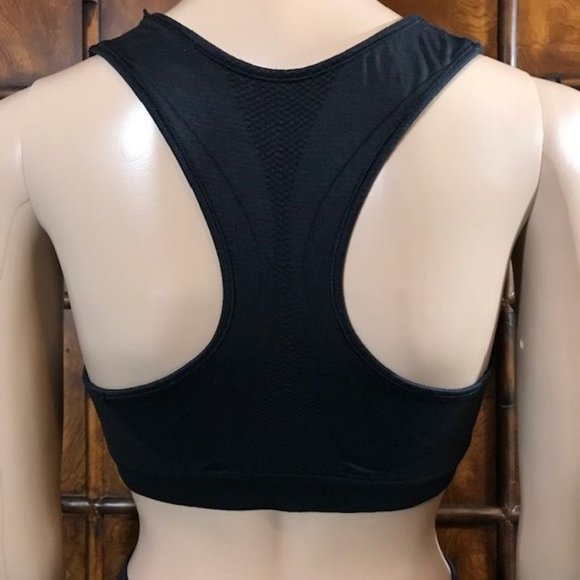 Champion Freedom Seamless Racerback Black Sport Bra - Picture 2 of 7